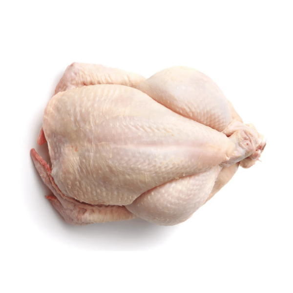 Whole chicken with skin