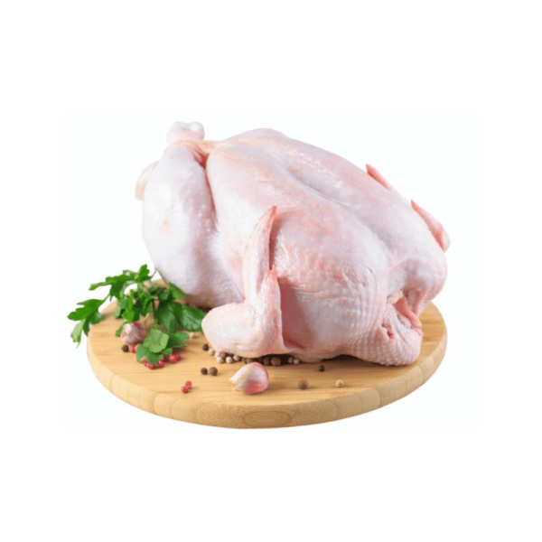 Whole chicken with skin